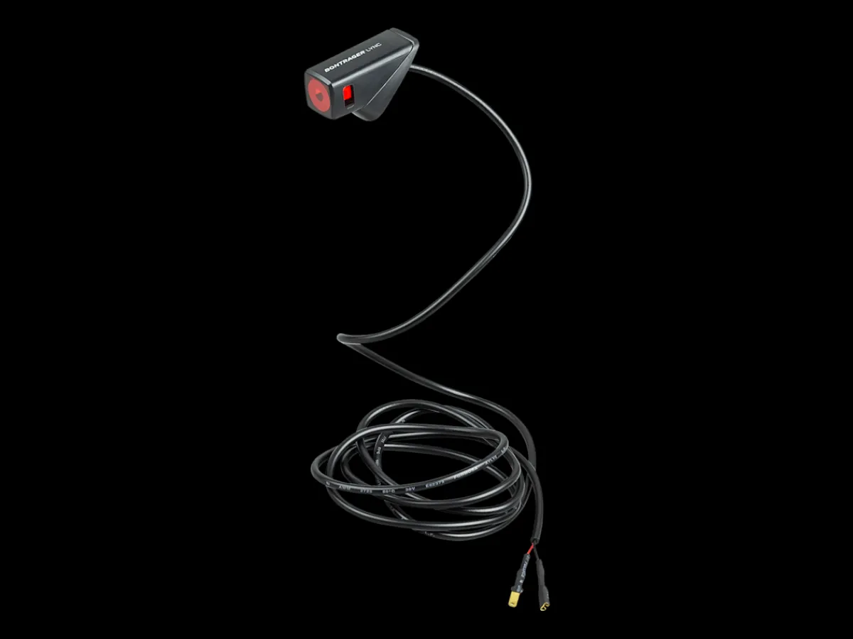 Trek Bikes BNTR Lync Flare breedstraler achterlicht met spatbordmontage Black/Red Flash Sale