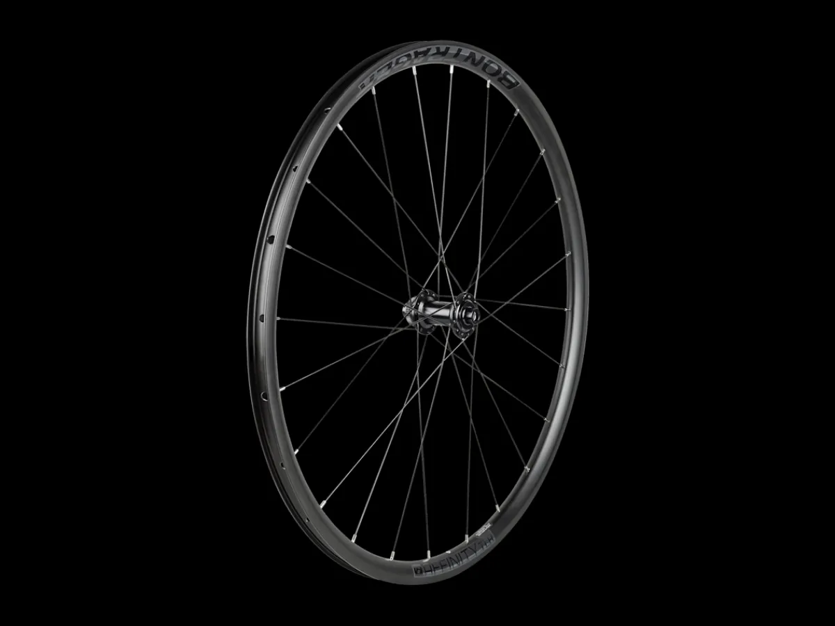 Trek Bikes Bontrager Affinity TLR Centerlock Disc 24-spaaks 700c racewiel Black/Dark Grey Hot