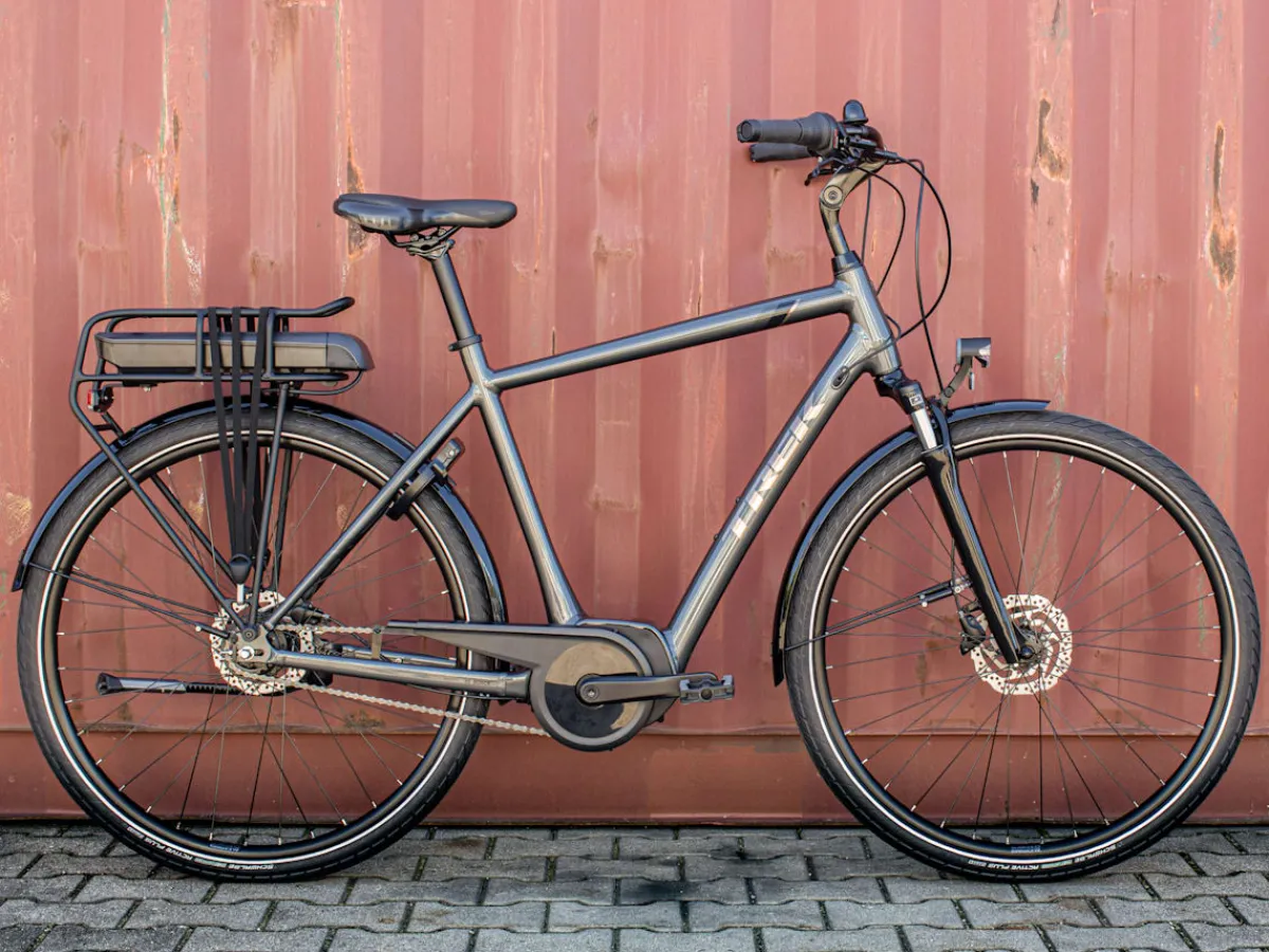 Trek Bikes District+ 1 Lithium Grey Best Sale