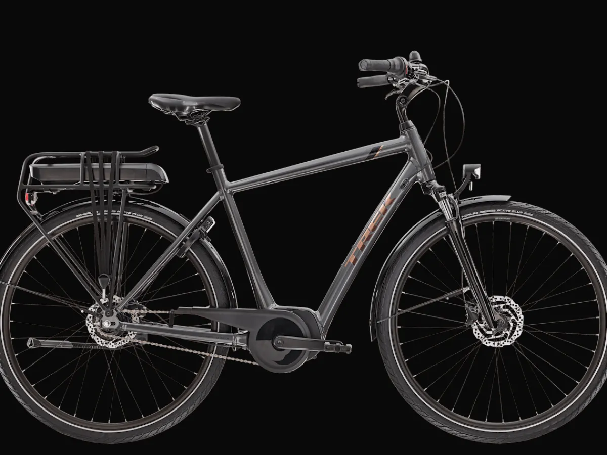 Trek Bikes District+ 1 Lithium Grey Best Sale