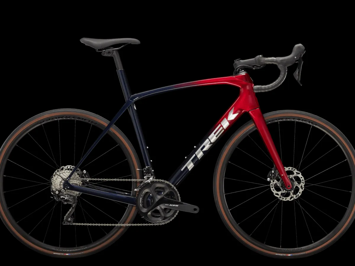 Trek Bikes Domane SL 5 gen 3 Rage Red/Deep Dark Blue Fade Hot