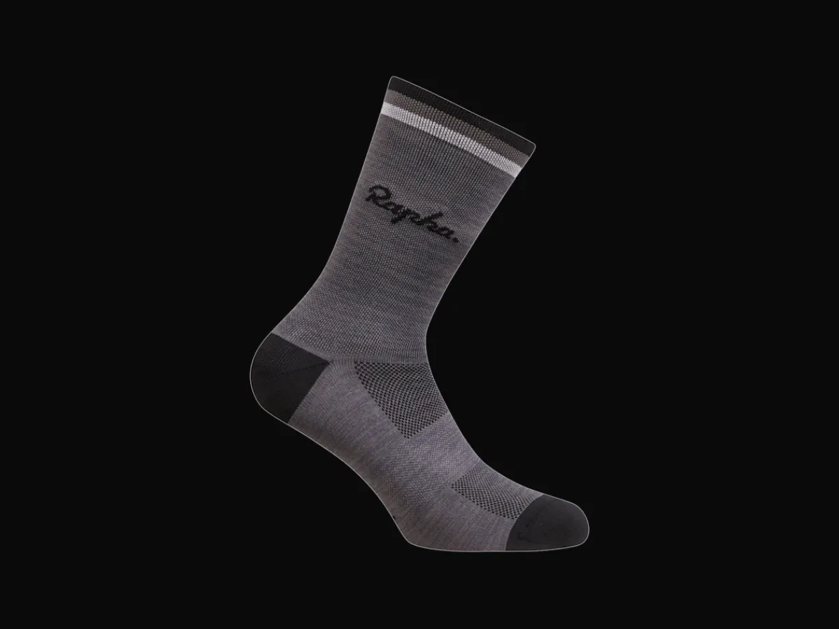 Trek Bikes Rapha Logo fietssok Black Cheap