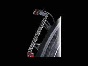 Trek Bikes Supernova License Plate Holder & Taillight Black New