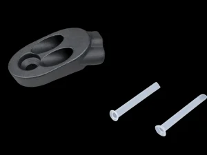 Trek Bikes Trek Control Freak 2 buitenkabelstoppers van derailleur op onderbuis Black Outlet