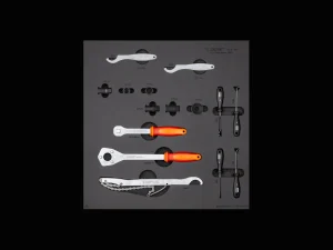 Trek Bikes Unior Production Bench Drawer - 5 Tool Tray Set Black Best Sale